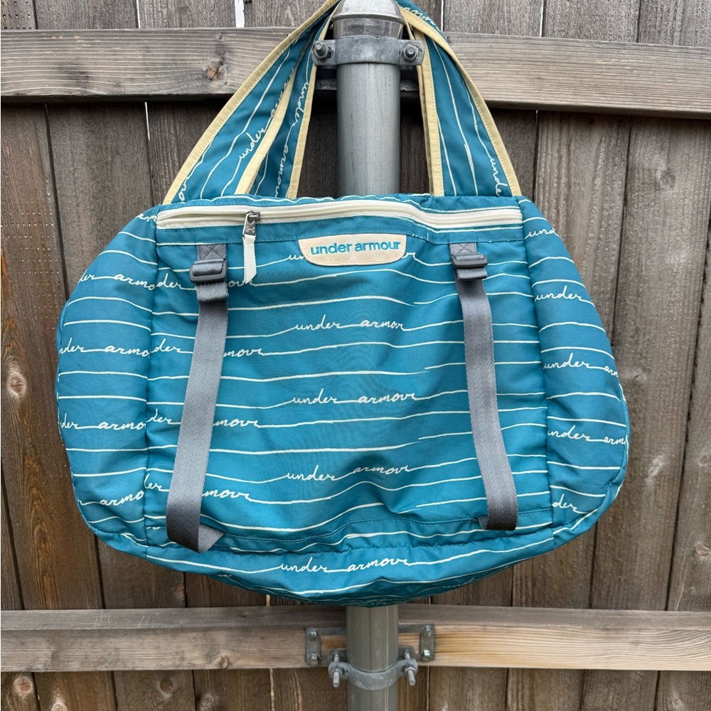 Under Armour medium teal duffle